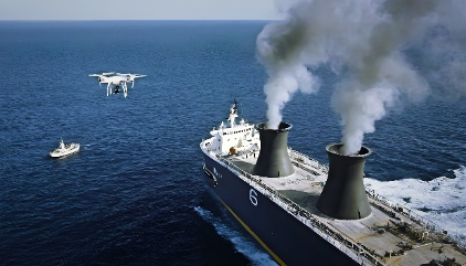IERAX – Aerial Surveillance and Measurement of Vessel Emissions Around Ports